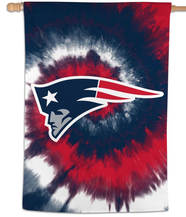 New England Patriots Flag Tie Dye Logo House Banner heartlandflags