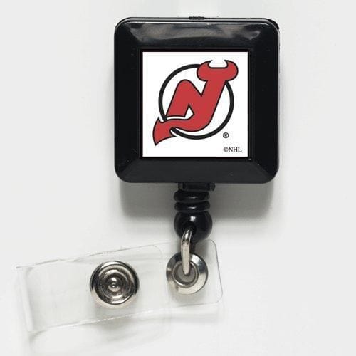 New Jersey Devils Reel Retractable Name Badge Holder heartlandflags