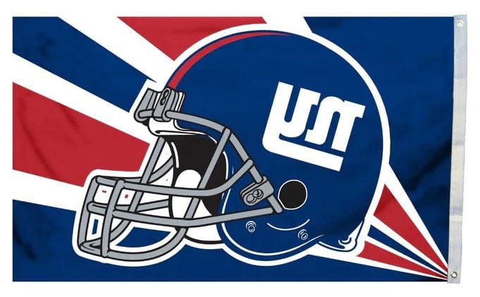 New York Giants Flag 3x5 Helmet heartlandflags