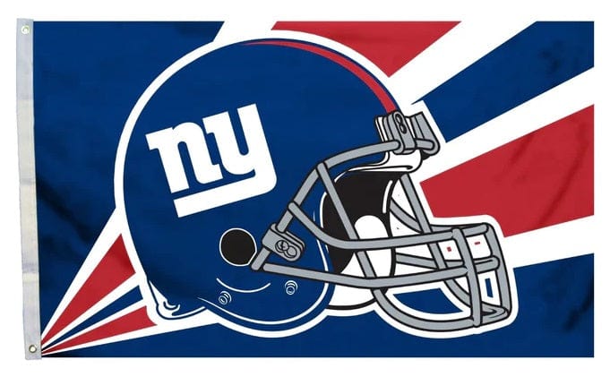 New York Giants Flag 3x5 Helmet heartlandflags