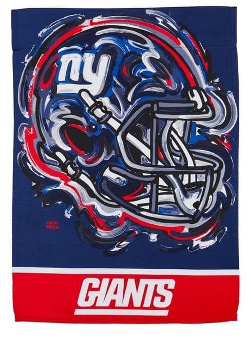 New York Giants Garden Flag 2 Sided Justin Patten heartlandflags