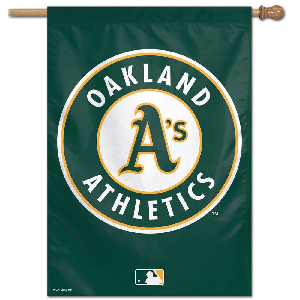 Oakland Athletics Banner Vertical Flag heartlandflags