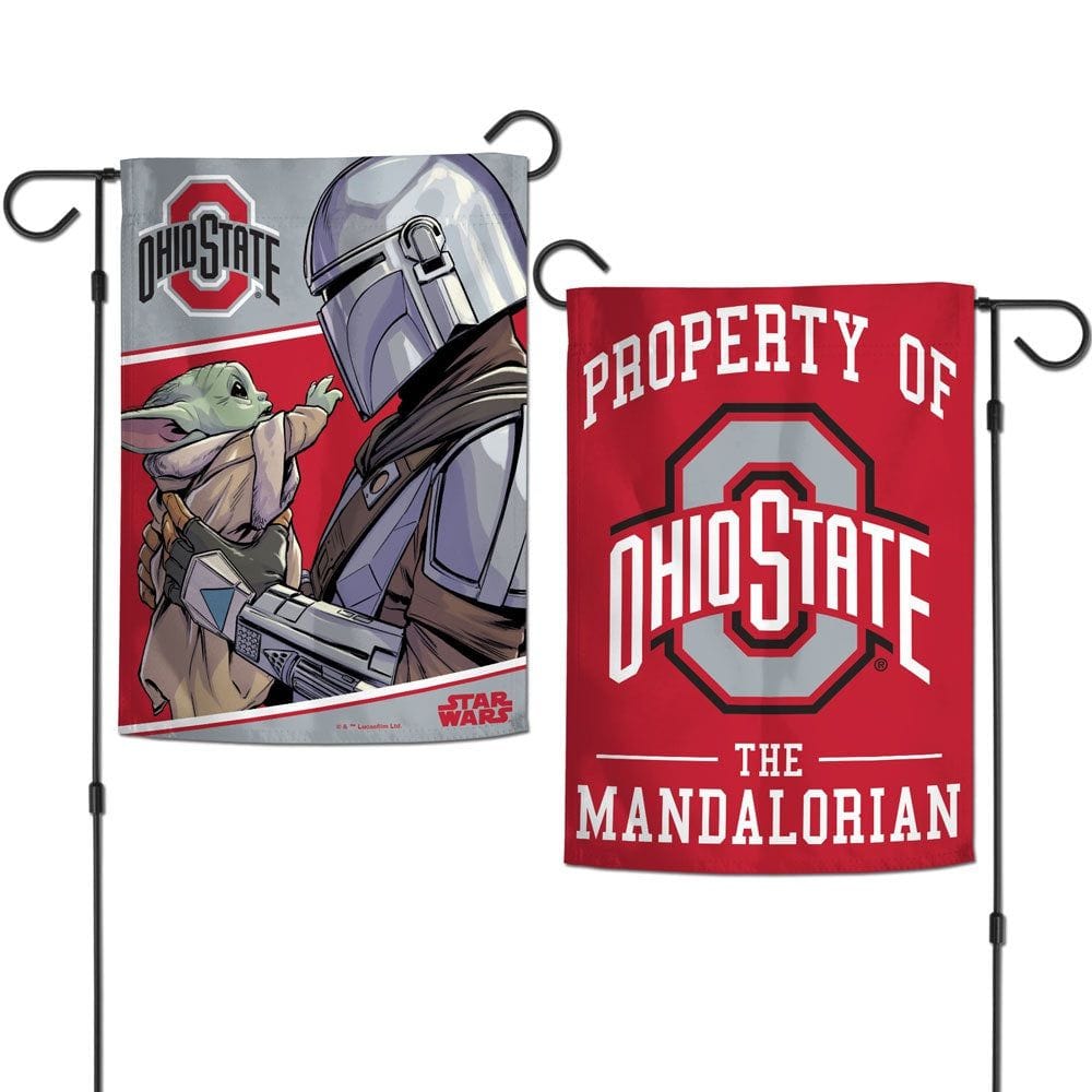 Ohio State Buckeyes Garden Flag 2 Sided The Mandalorian heartlandflags