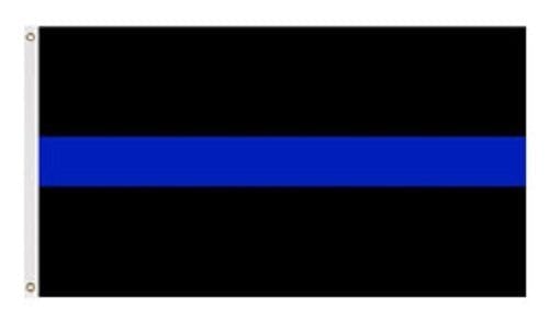 Original Thin Blue Line Flag 2x3 or 3x5 Police Support heartlandflags