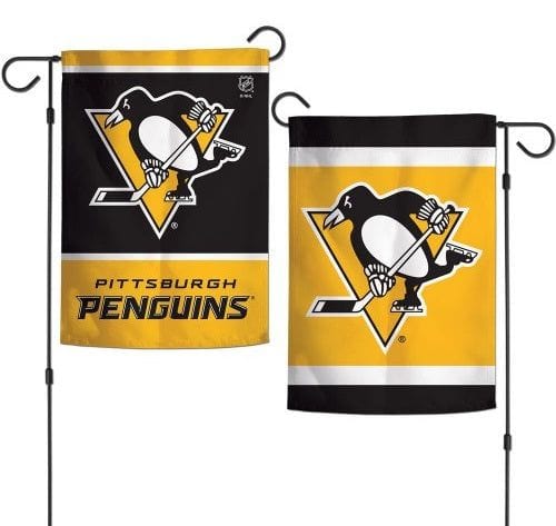 Pittsburgh Penguins Garden Flag 2 Sided Hockey Logo heartlandflags