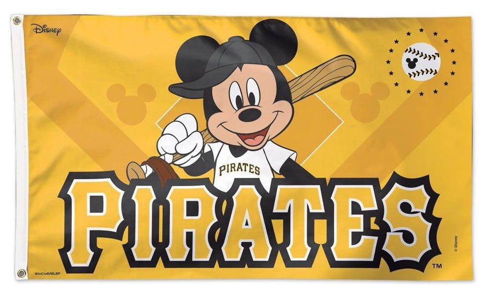 Pittsburgh Pirates Flag 3x5 Mickey Mouse Disney heartlandflags