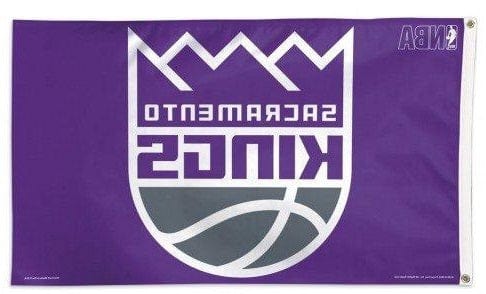 Sacramento Kings Flag 3x5 Logo Purple heartlandflags