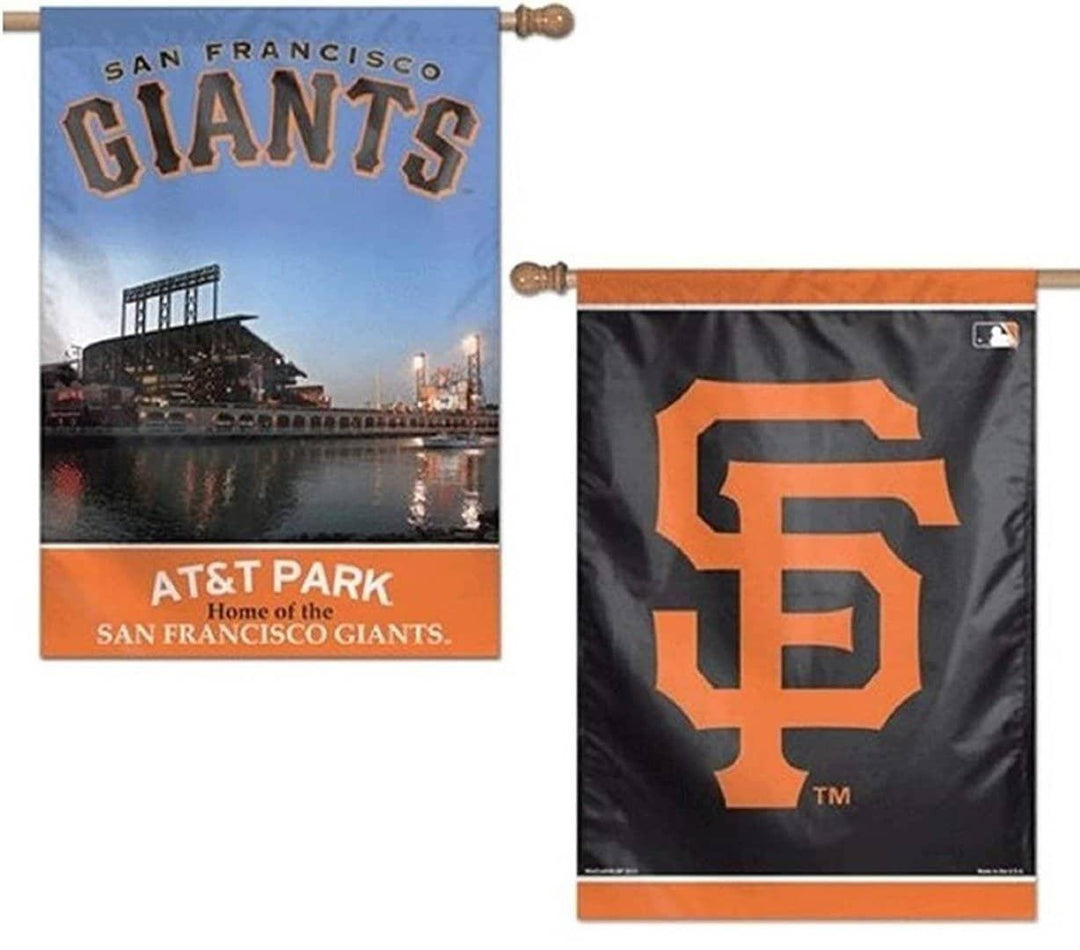 San Francisco Giants Flag 2 Sided Vertical Banner Stadium heartlandflags