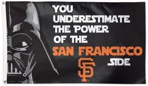 San Francisco Giants Flag 3x5 Star Wars Darth Vader heartlandflags