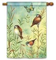 Sanctuary Sparrows Flag 2 Sided House Banner heartlandflags