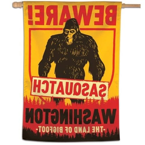 Sasquatch Banner Washington The Land of Bigfoot House Flag heartlandflags