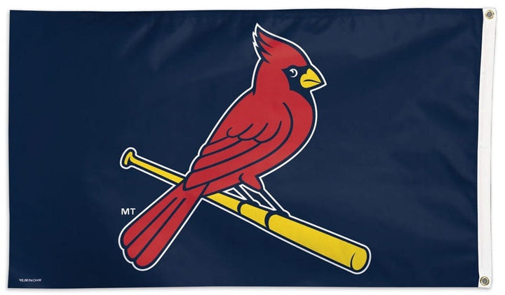 St Louis Cardinals Flag 3x5 Logo Blue heartlandflags