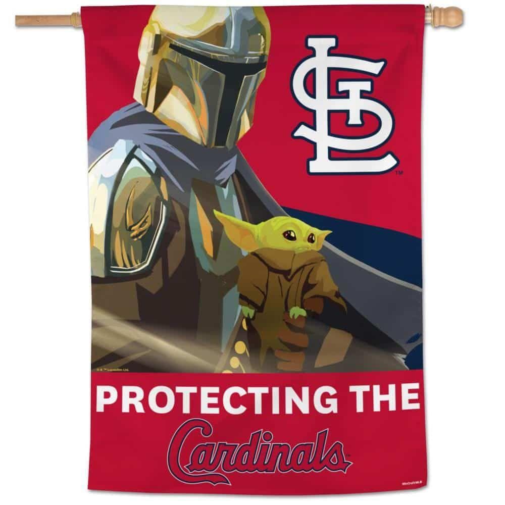 St Louis Cardinals Flag Protecting The Cardinals Mandalorian heartlandflags