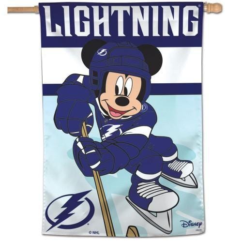 Tampa Bay Lightning Flag Mickey Mouse Hockey heartlandflags