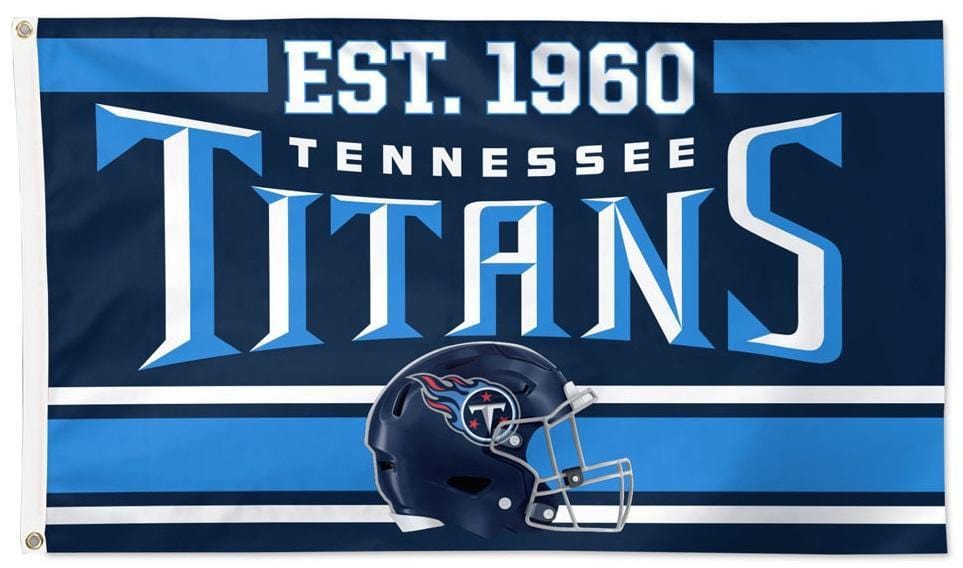 Tennessee Titans Flag 3x5 Est 1960 heartlandflags