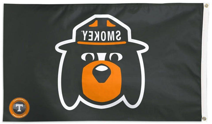 Tennessee Volunteers Flag 3x5 Smokey Black heartlandflags