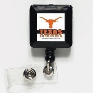 Texas Longhorns Reel Retractable Badge Holder heartlandflags