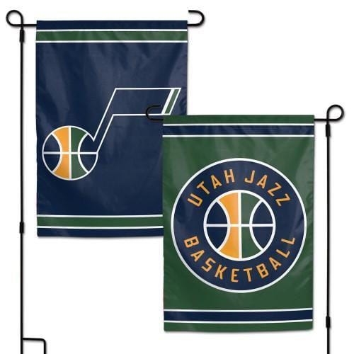 Utah Jazz 2 Sided Garden Flag Basketball heartlandflags