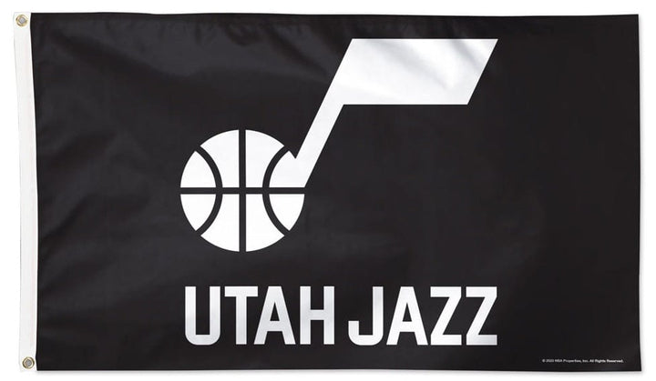 Utah Jazz Flag 3x5 Black heartlandflags