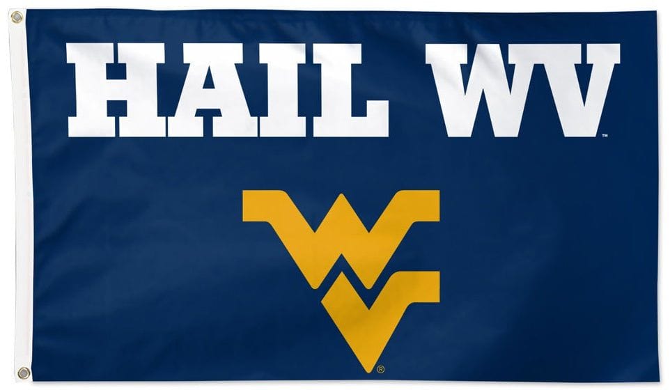 West Virginia Flag 3x5 Hail WV Slogan heartlandflags