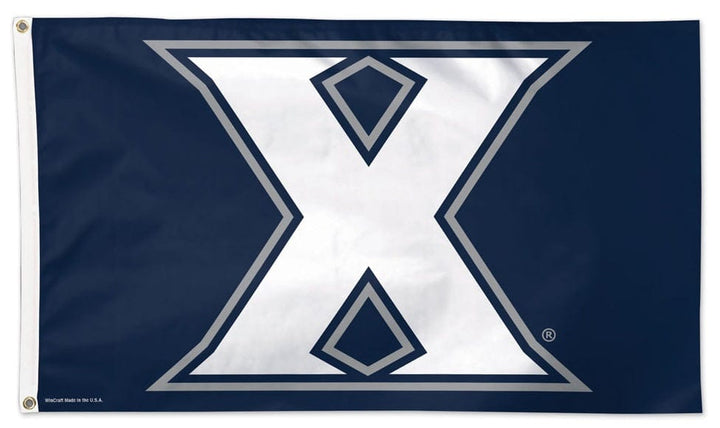 Xavier University Flag 3x5 Logo heartlandflags