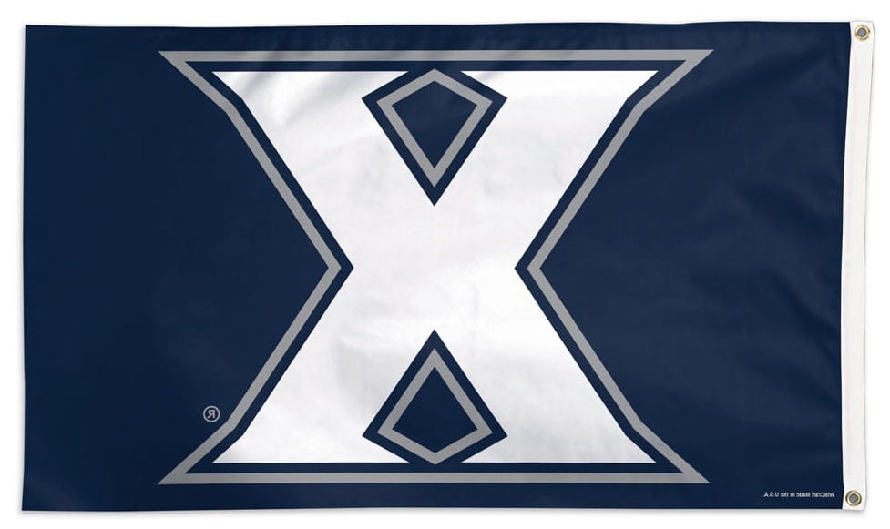 Xavier University Flag 3x5 Logo heartlandflags